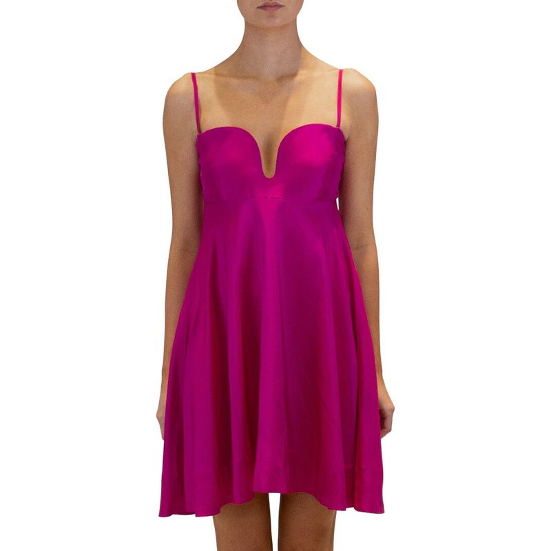Azeeza Womens Alta Silk Mini Dress